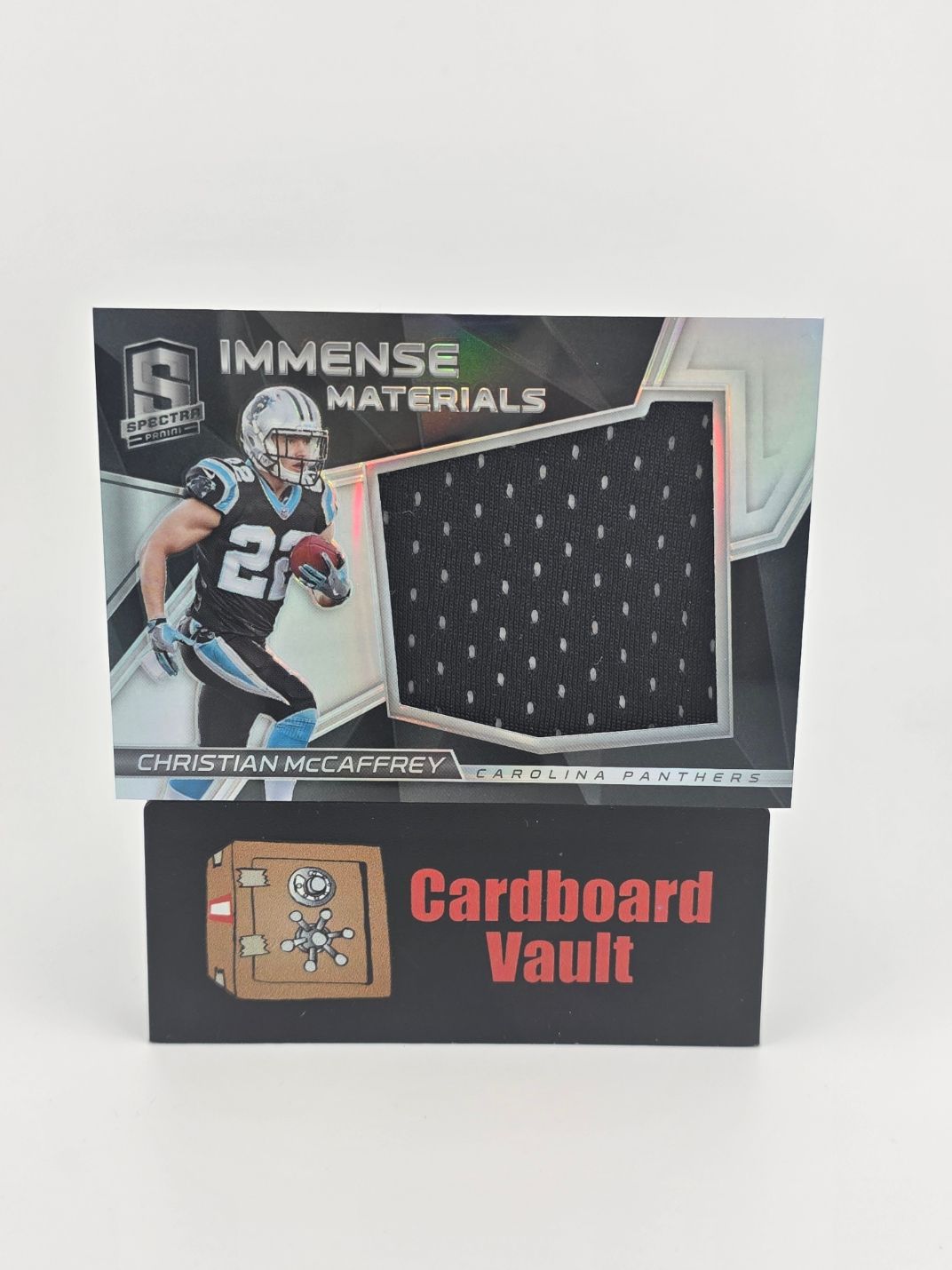 2017 Spectra Football Christian McCaffrey Immense Materials #3 185/199