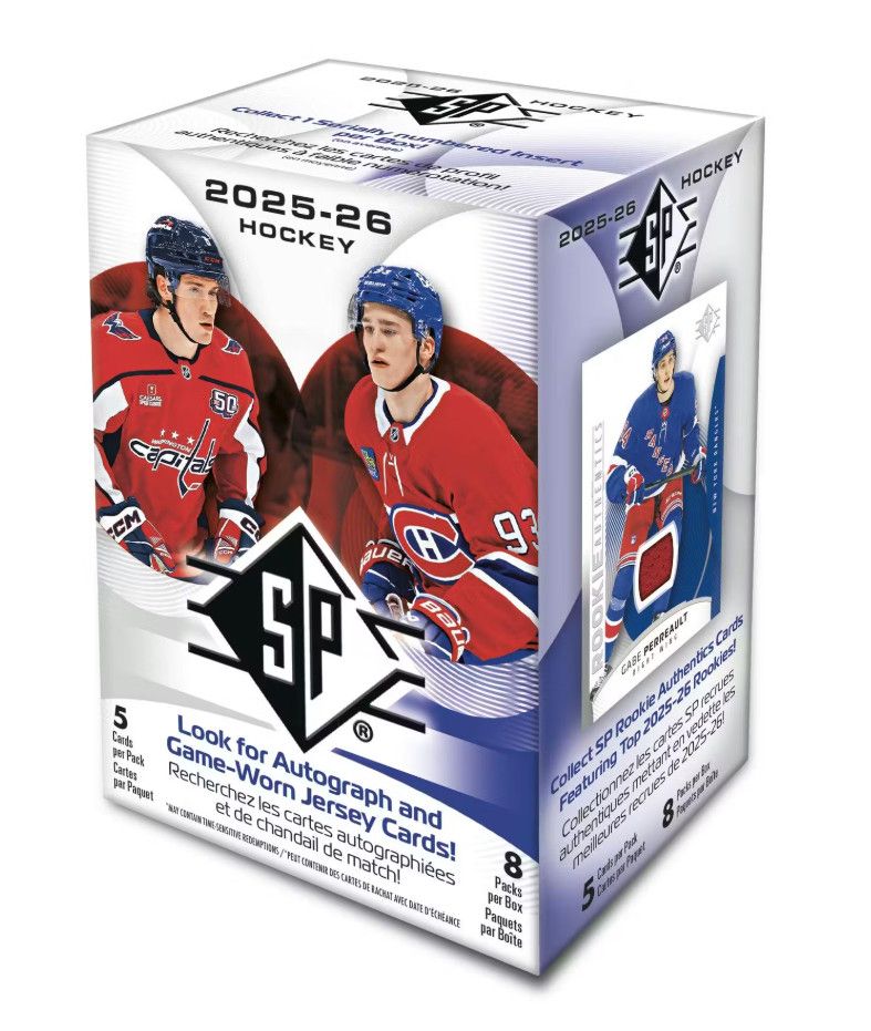 2025/26 Upper Deck SP Hockey Blaster Box
