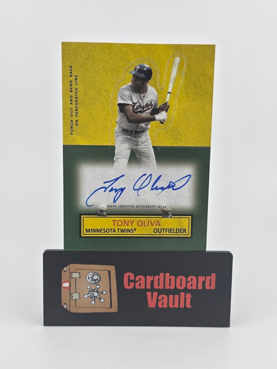 2025 Topps Archive Tony Oliva 1964 Topps Stand Ups Autograph