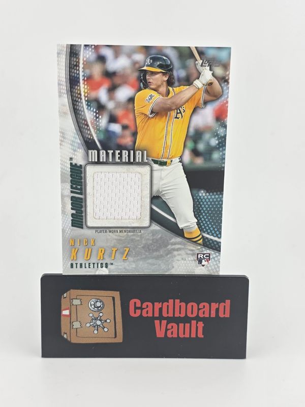 2025 Topps Nick Kurtz Major League Material #MMU-KUR