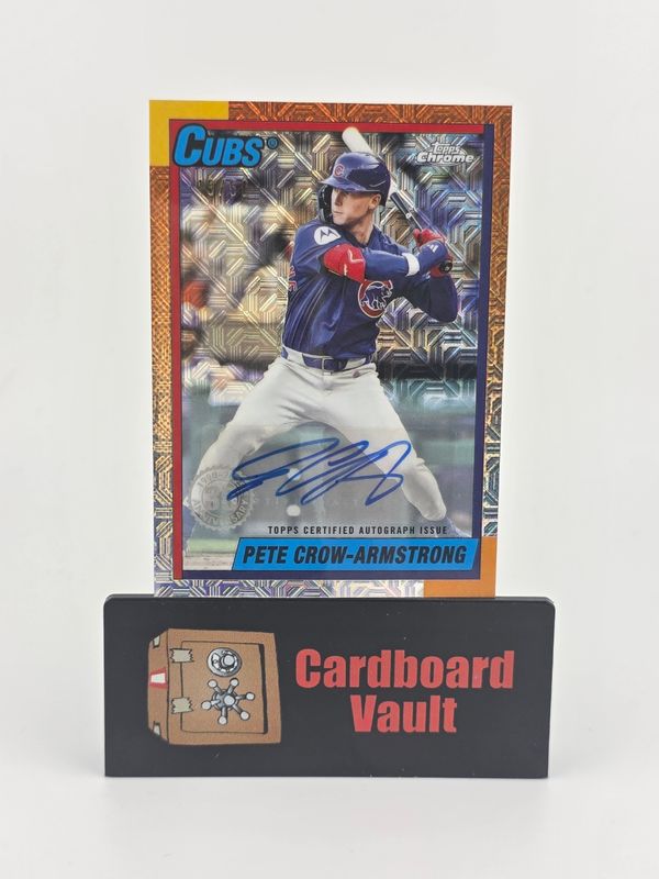 2025 Topps Pete Crow Armstrong  #U90C-42 19/50