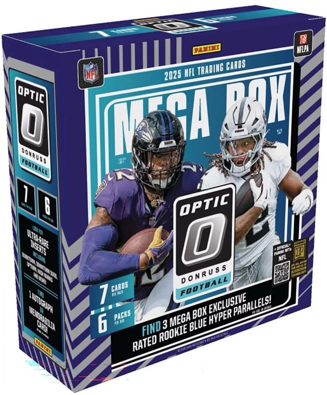2025 Panini Donruss Optic Football Mega Box