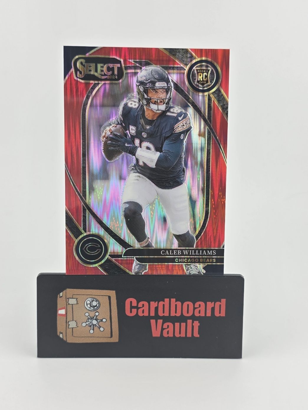 2024 Select Caleb Williams #216 Red Shock Prizm 242/249