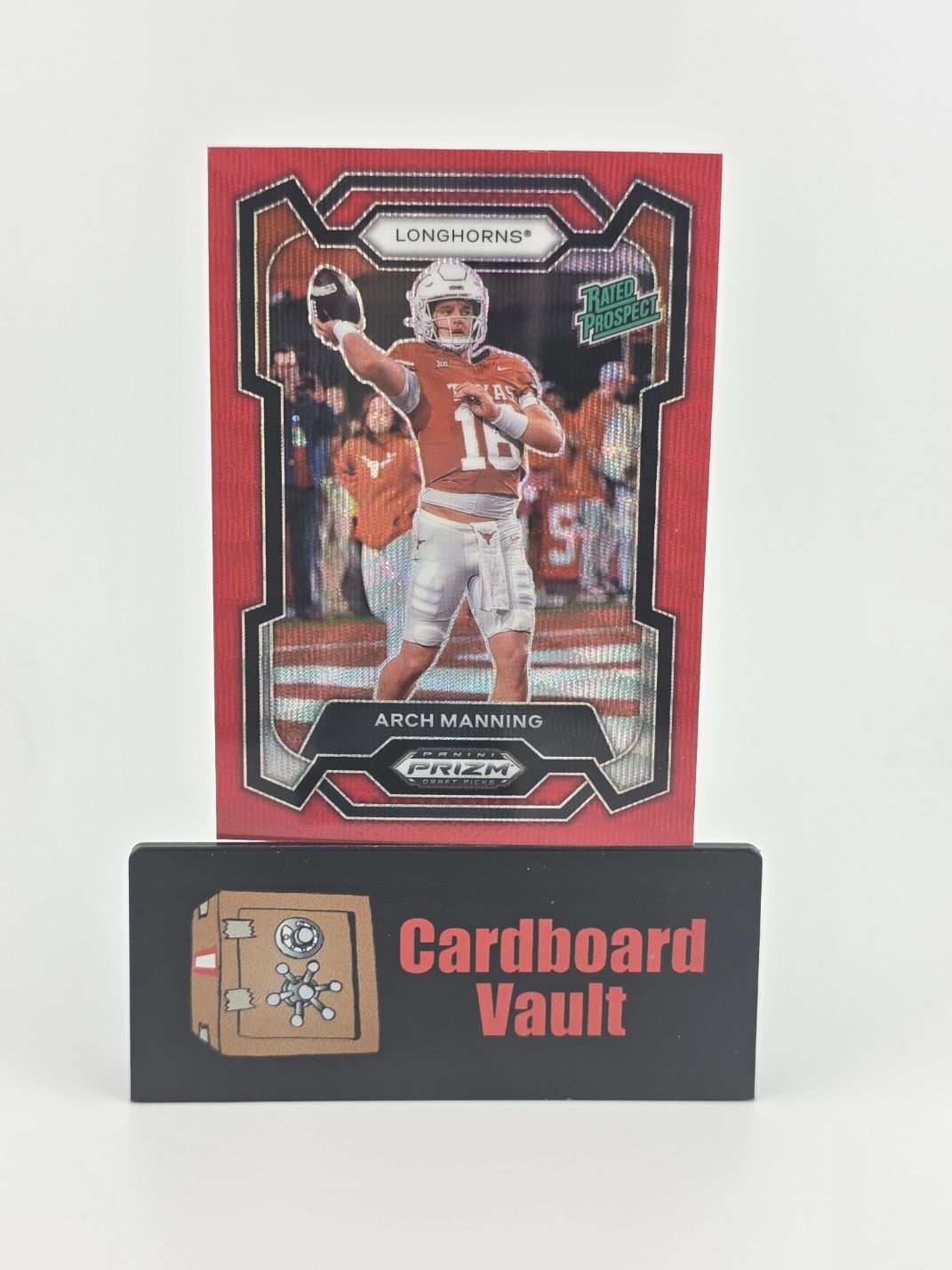 2024 Prizm Draft Picks Arch Manning #192 Red Wave