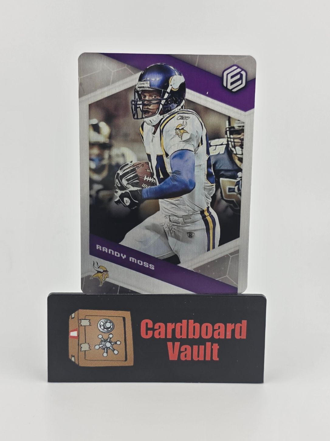 2018 Panini Elements Randy Moss #61 Metal Card 47/50