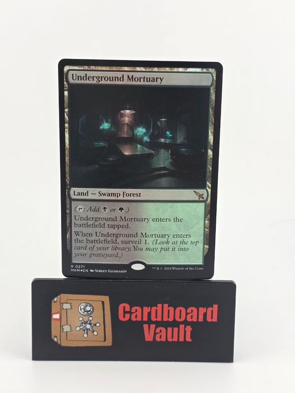 2024 Magic The Gathering Underground Mortuary Foil