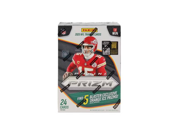 2025 Panini Prizm Football Blaster (Orange Ice Prizms)