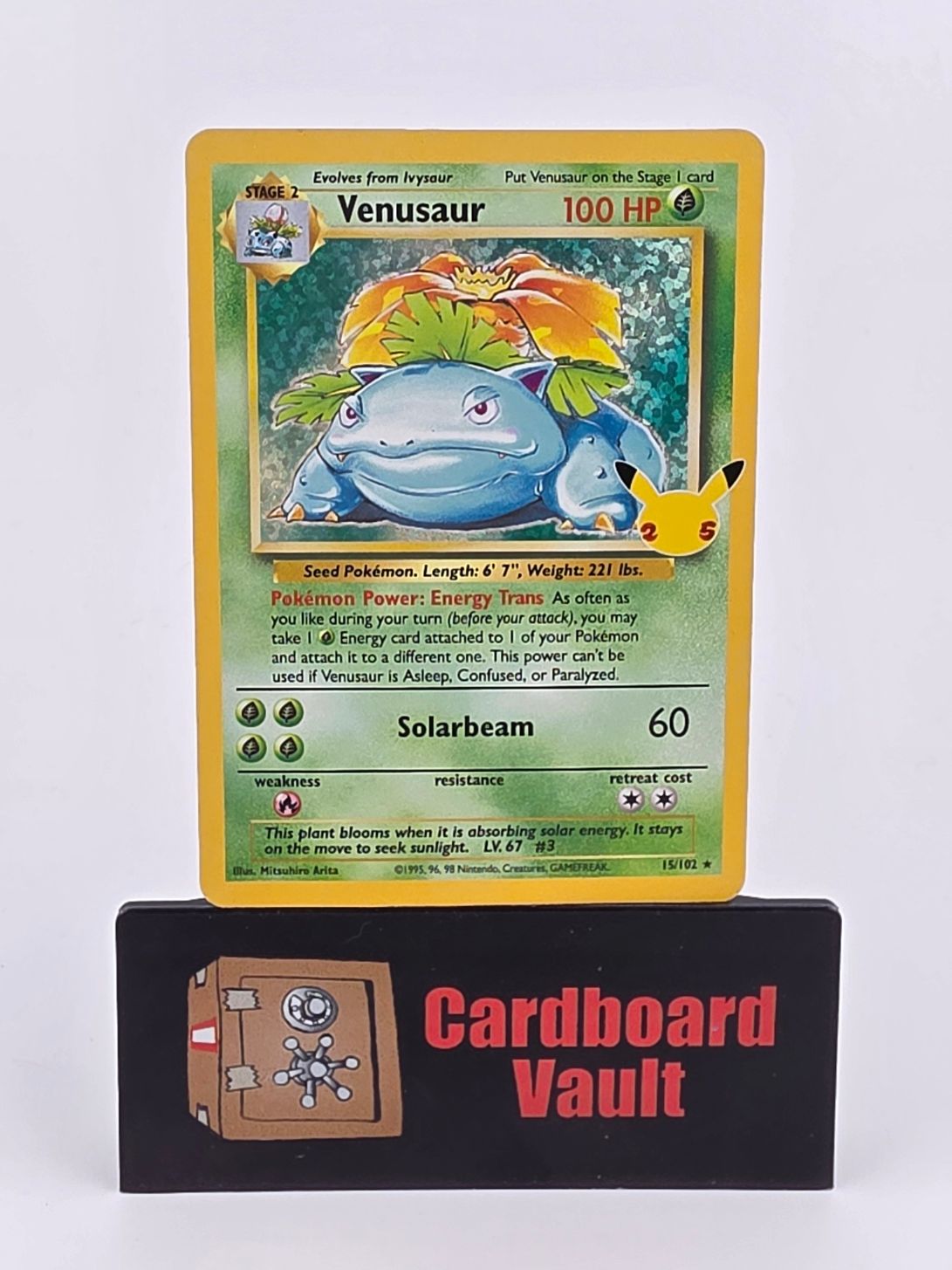 2021 Pokémon Venusaur Holo Celebrations 15/102