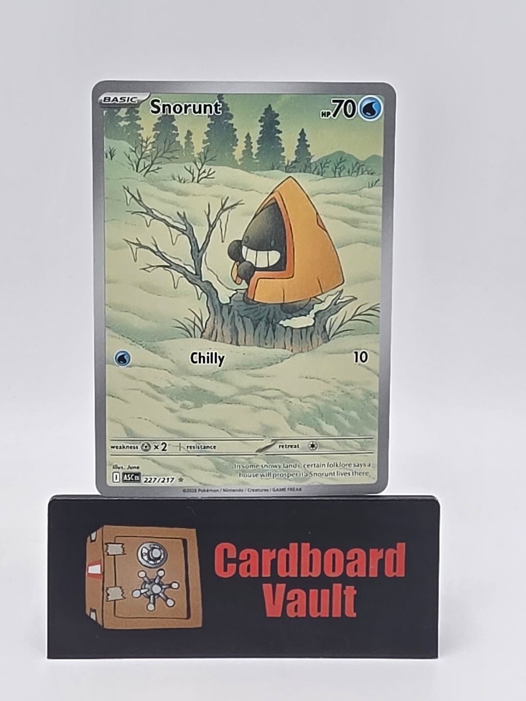 2026 Pokémon Snorunt  Full Art 227/217