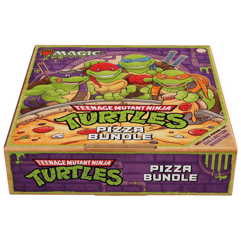 Magic The Gathering Teenage Mutant Ninja Turtles Pizza Bundle