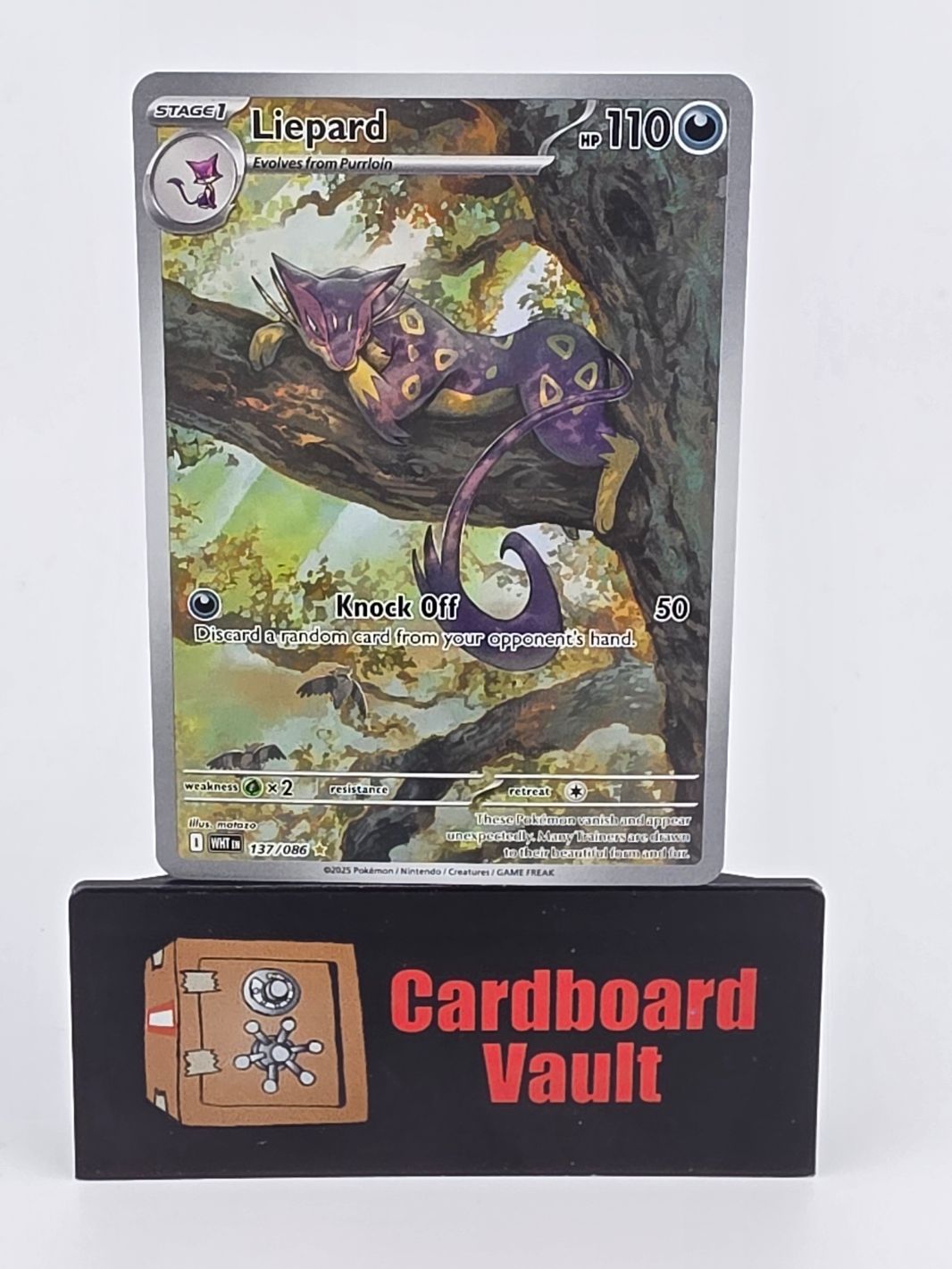 2025 Pokémon Liepard 137/086