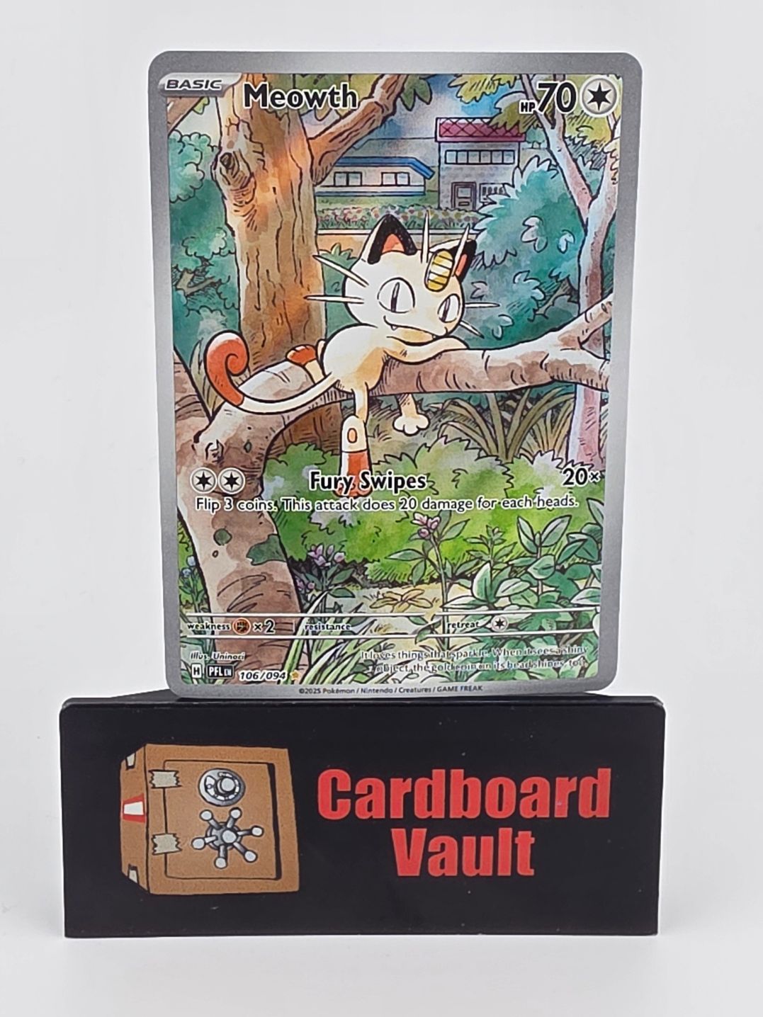 2025 Pokémon Meowth 106/094