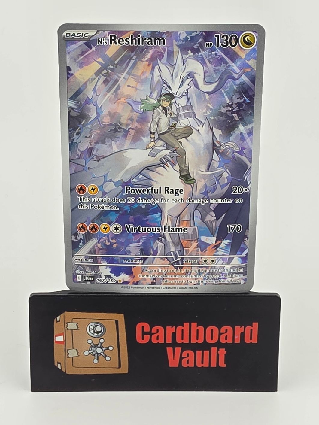 2025 Pokémon N's Reshiram 167/159