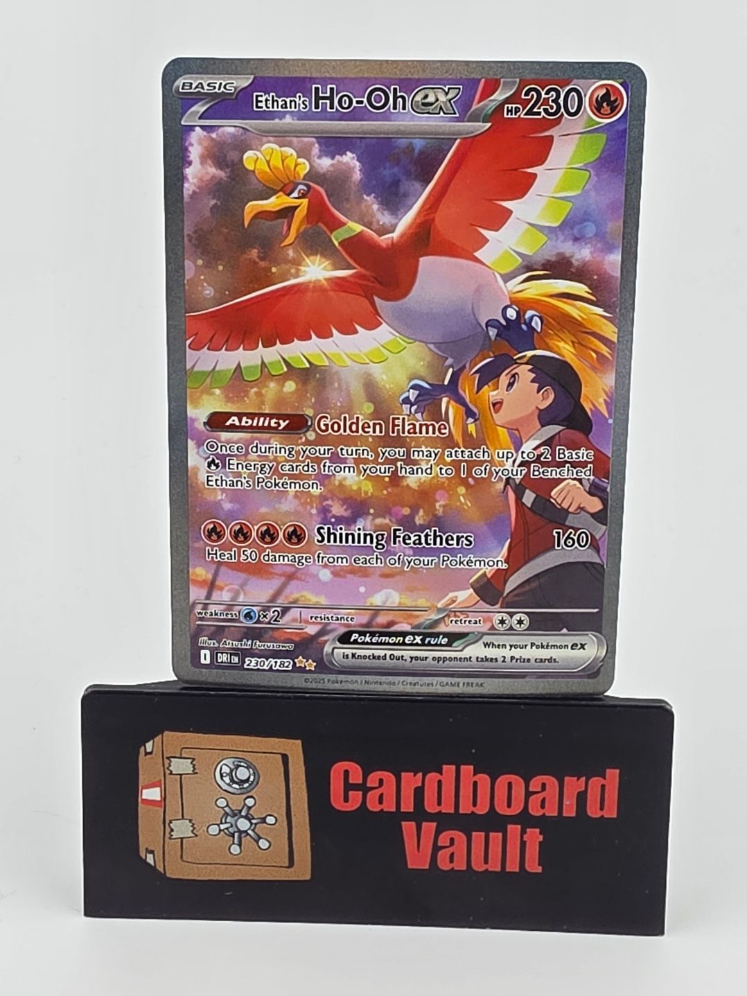 2025 Pokémon Ethans Ho-oh ex 230/182