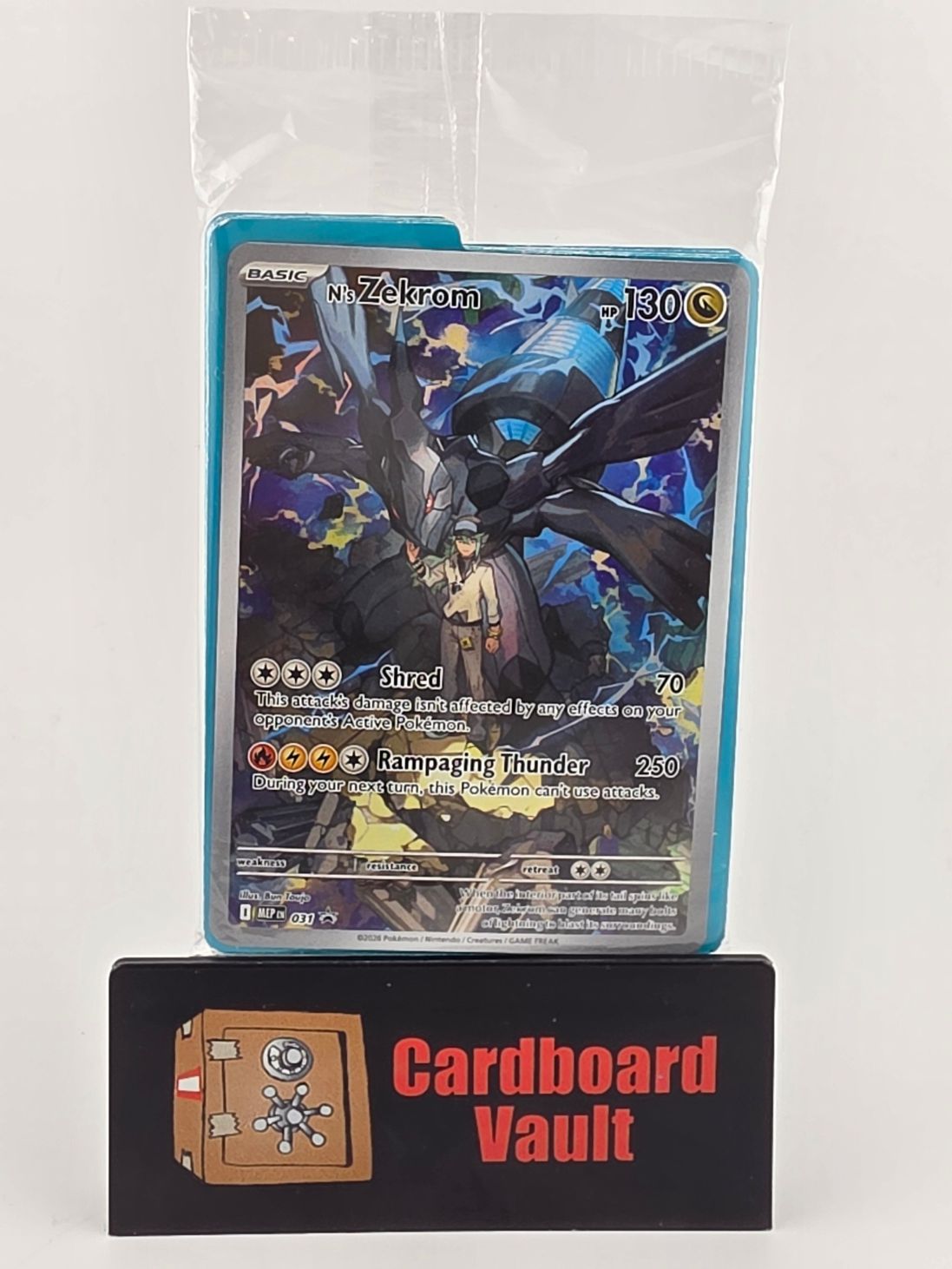 2026 Pokémon Sealed Ns Zekrom Black Star Promo 031