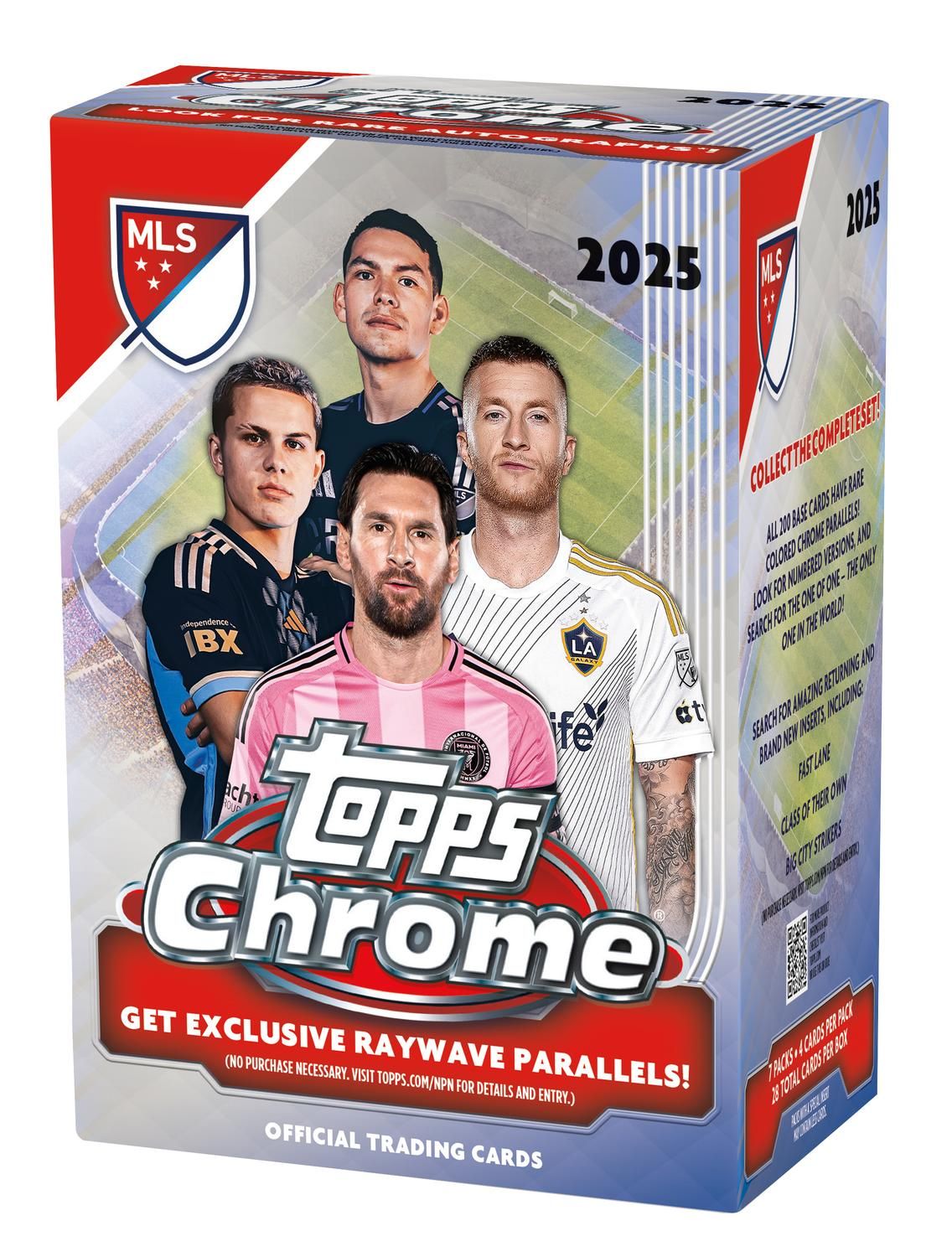 2025/26 Topps Chrome MLS Soccer Value Box
