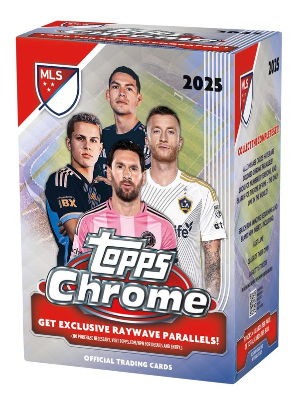 2025/26 Topps Chrome MLS Soccer Value Box