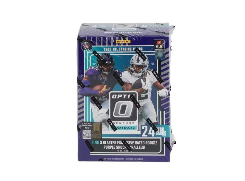2025 Panini Donruss Optic Football Blaster Box (Purple Shock)