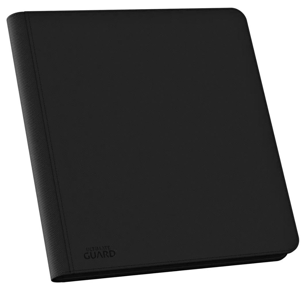 Ultimate Guard 480 24-Pocket Xenoskin  Black Zipfolio