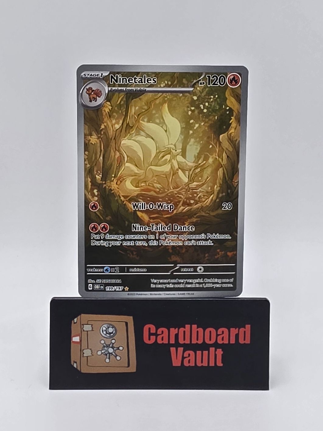 2023 Pokémon Ninetales Full Art 199/197