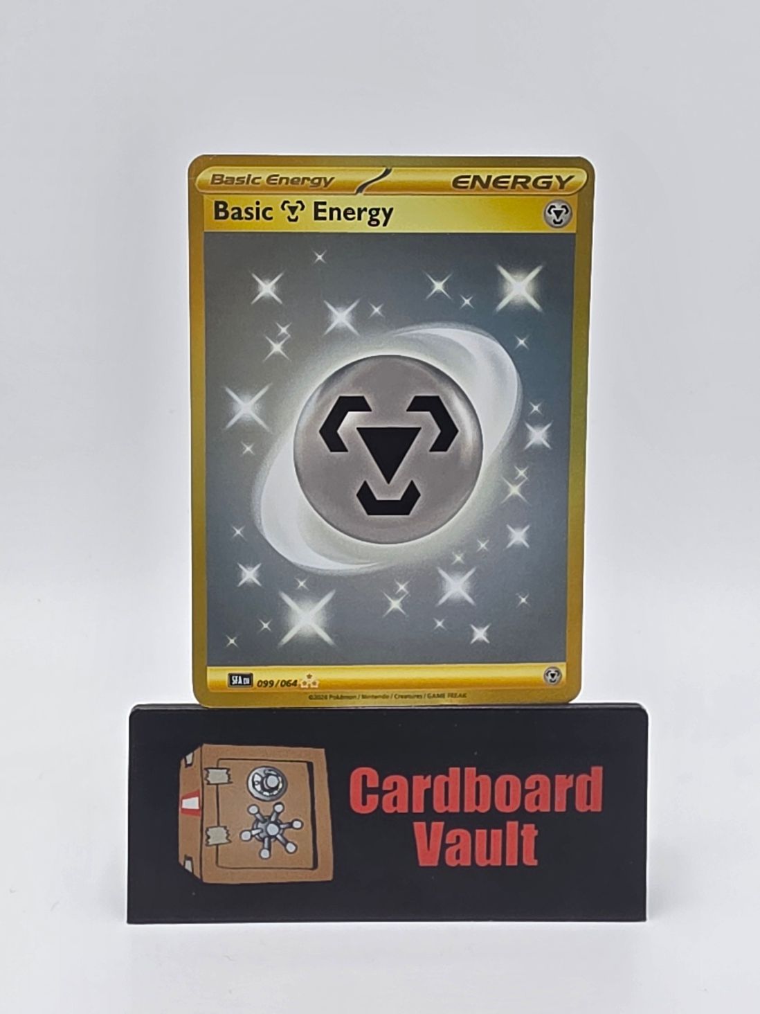 2024 Pokémon Basic Metal Energy 099/064 Hyper Rare Holo