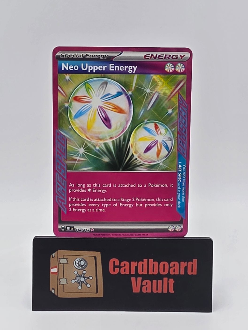2024 Pokémon Special Energy Neo Upper Energy Holo 162/162