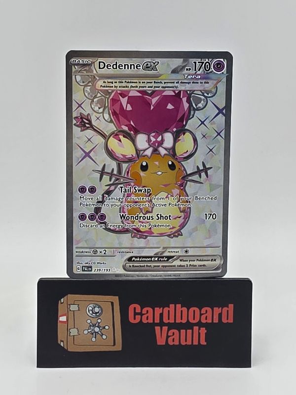 2023 Pokémon Dedenne ex Full Art 239/193