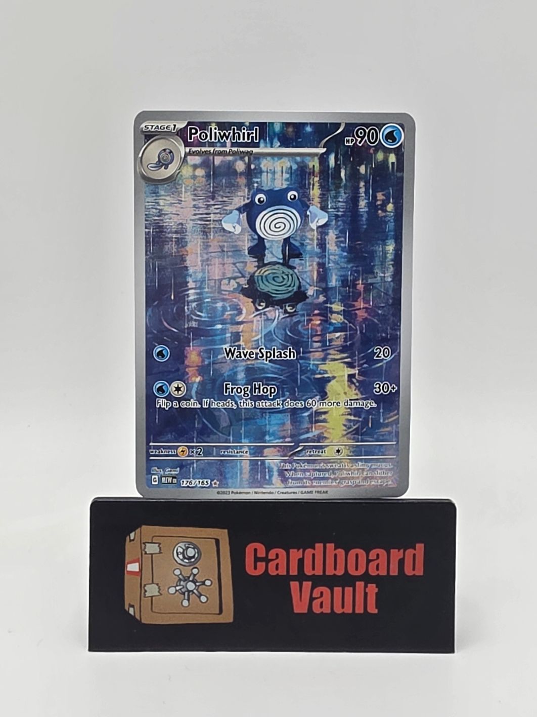 2023 Pokémon Poliwhirl Full Art 176/165