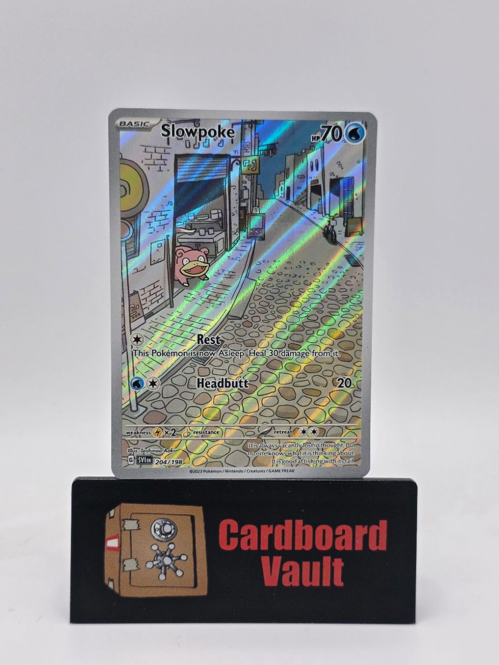 2023 Pokémon Slowpoke Full Art 204/198