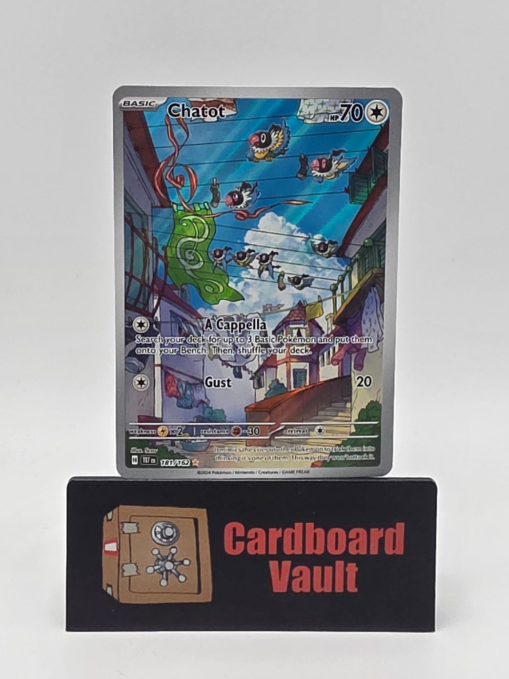 2024 Pokémon Chatot Full Art 181/162