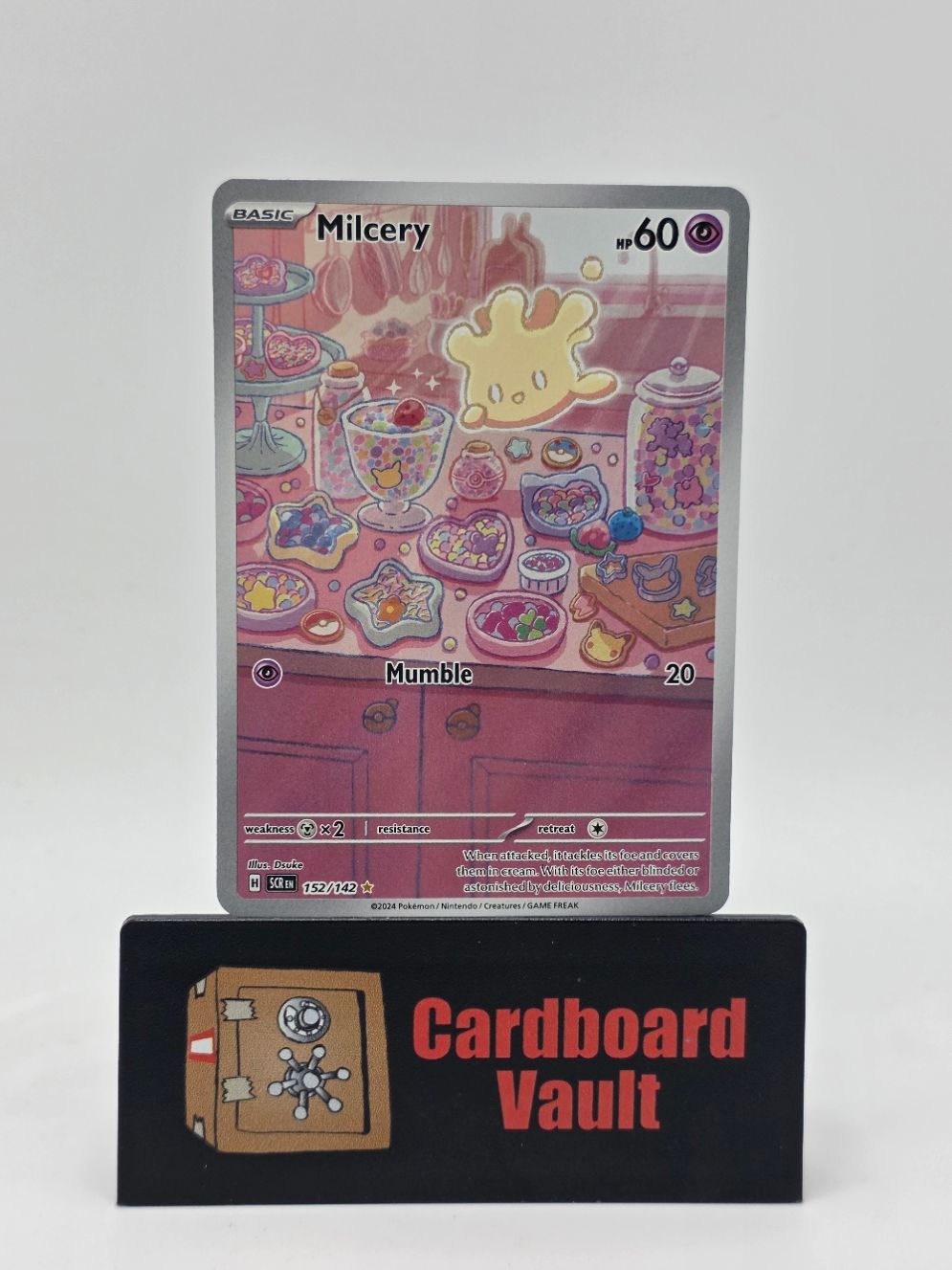 2024 Pokémon Milcery Full Art 152/142