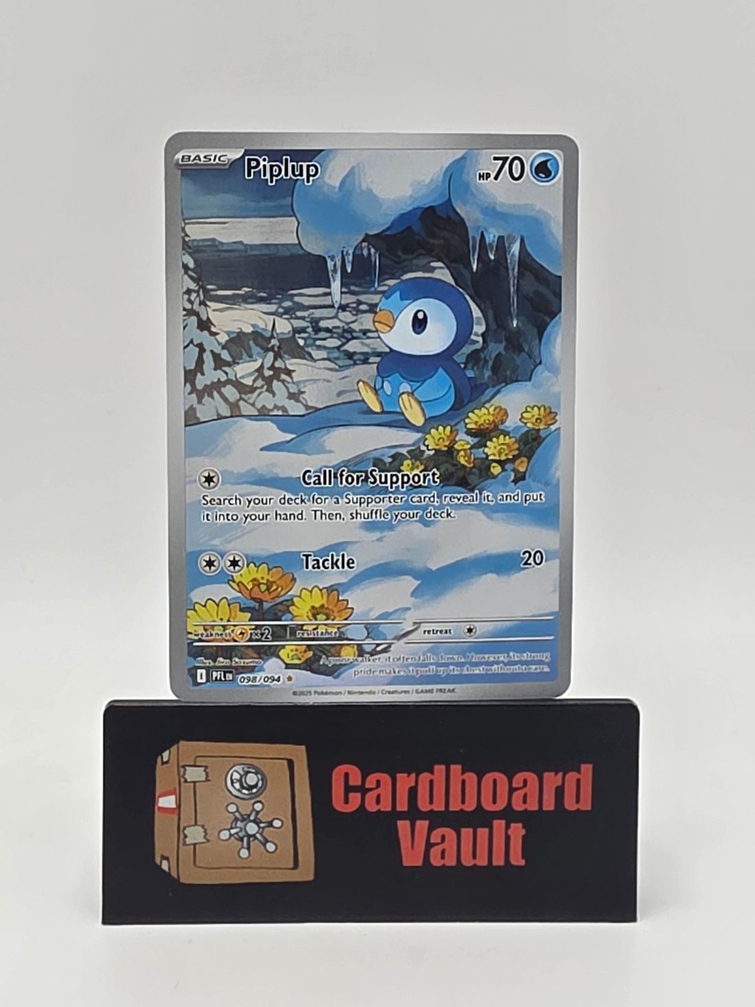 2025 Pokémon Piplup Full Art 098/094