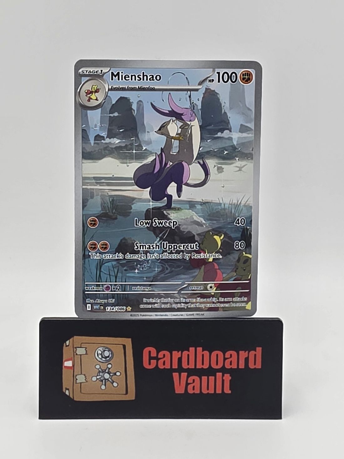 2025 Pokémon Mienshao Full Art 134/086