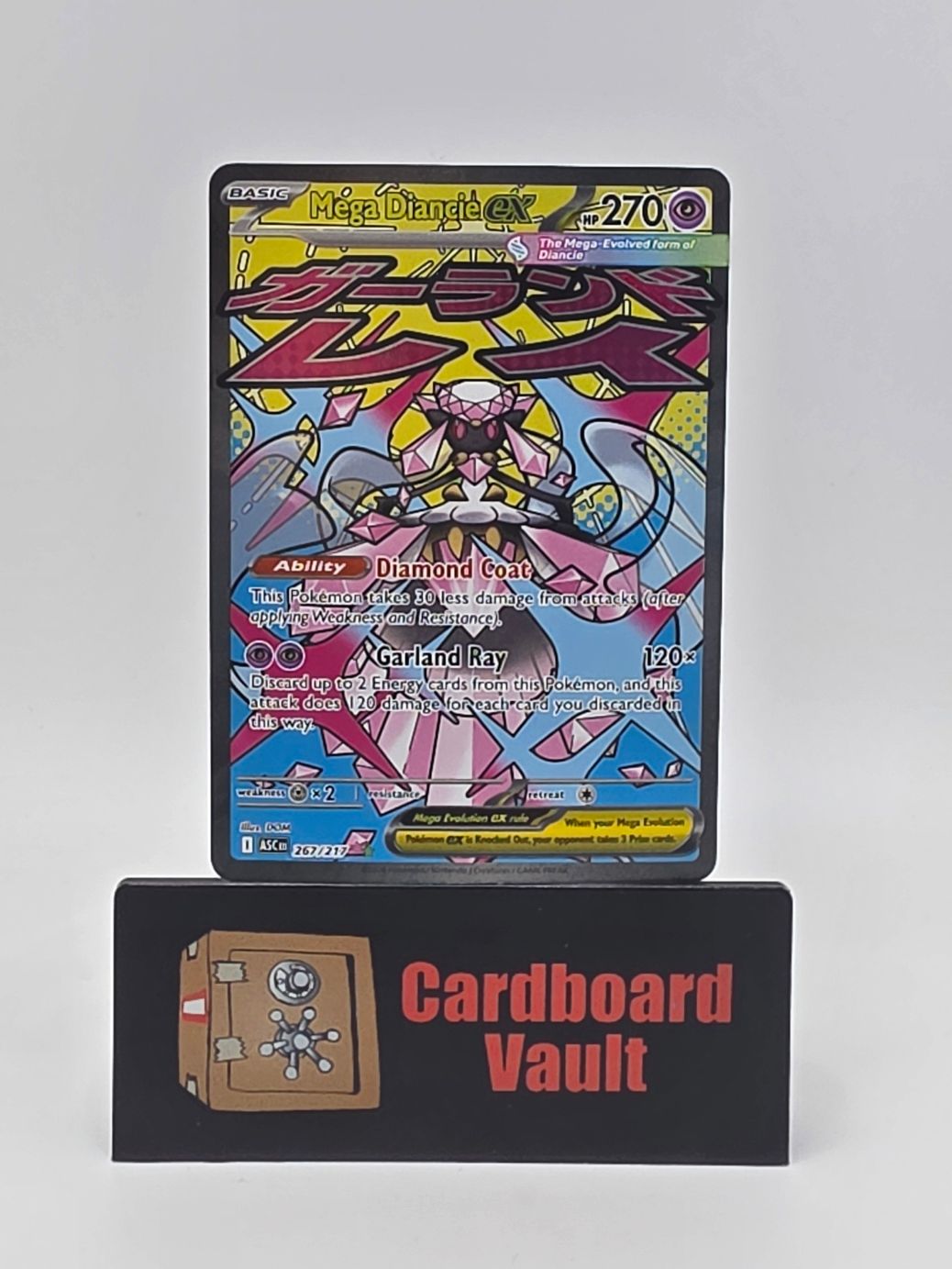 2026 Pokémon Mega Diancie ex Full Art 267/217
