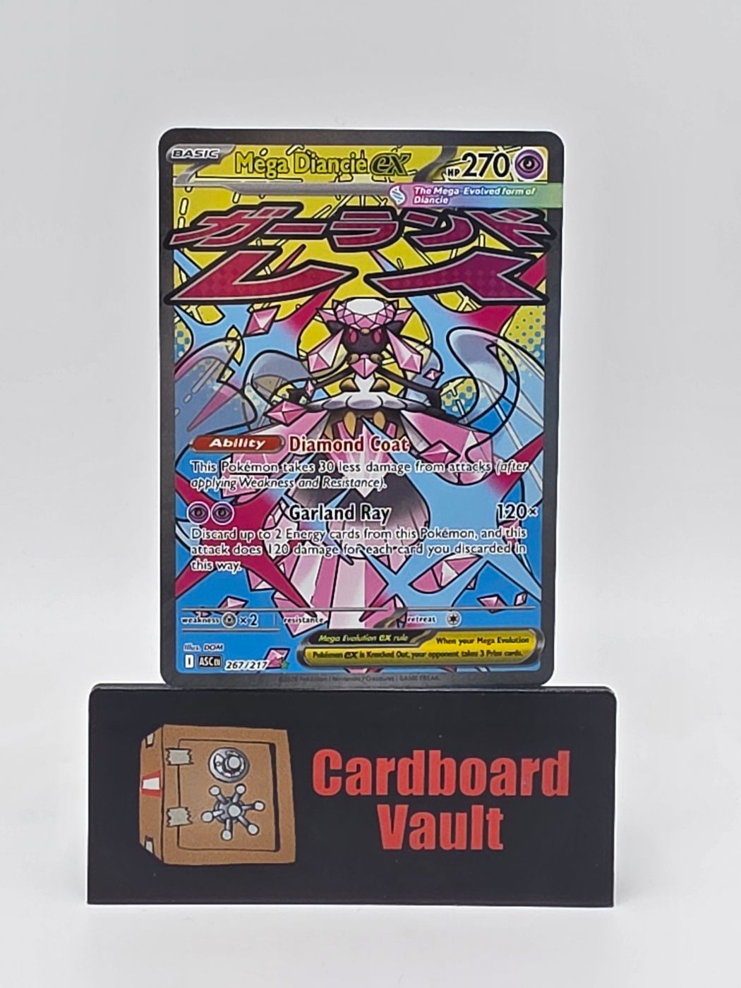 2026 Pokémon Mega Diancie ex Full Art 267/217