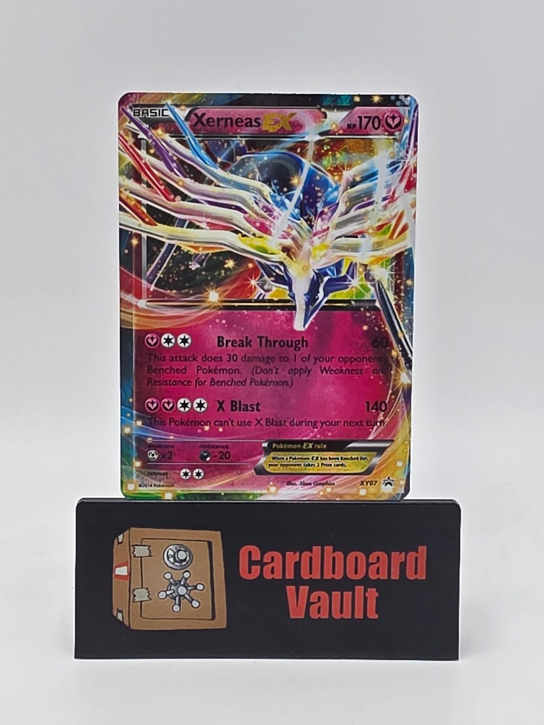 2014 Pokémon Xerneas EX  Full Art  Black Star Promo  XY07