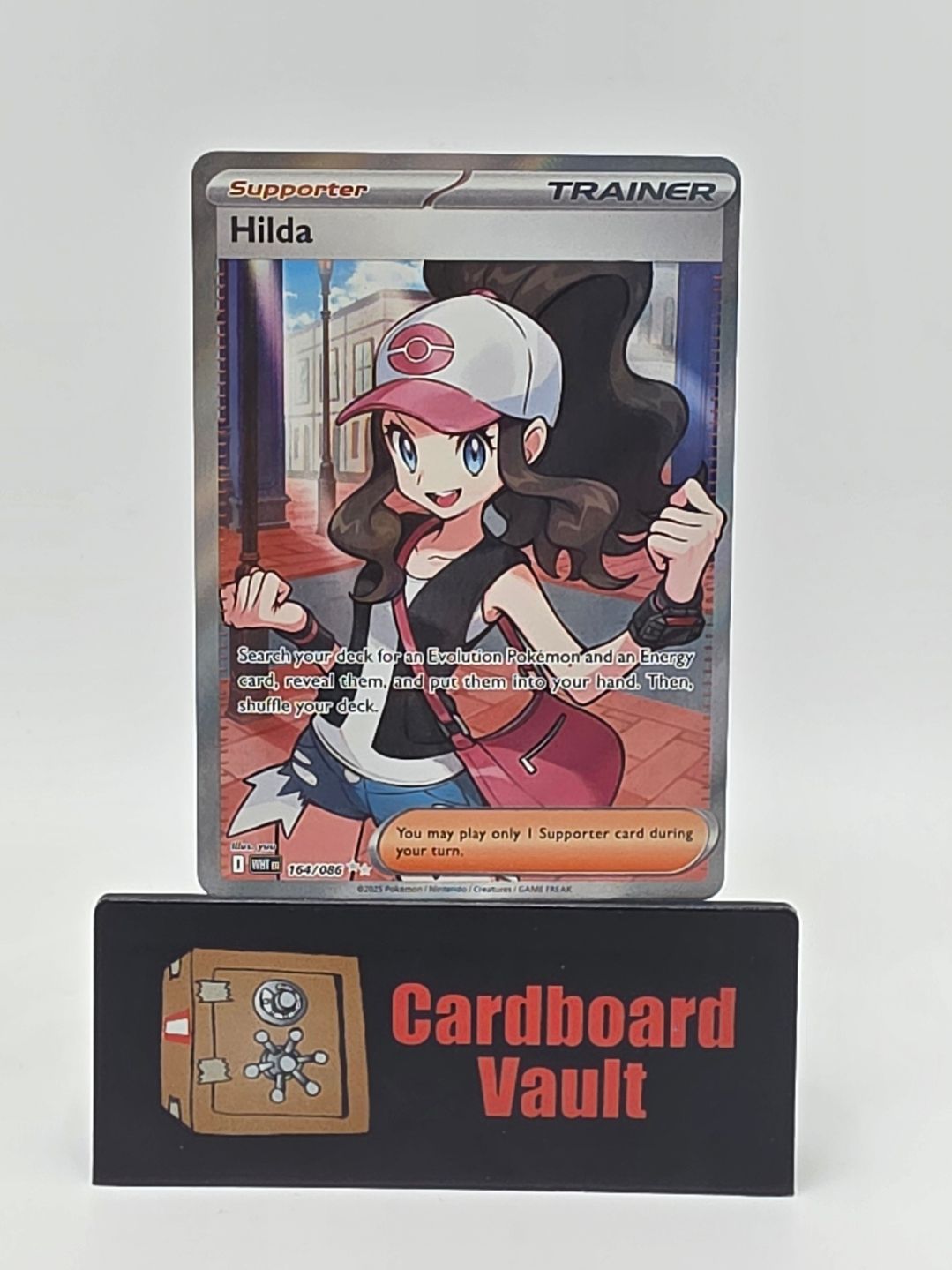 2025 Pokémon Supporter Hilda Full Art 164/086