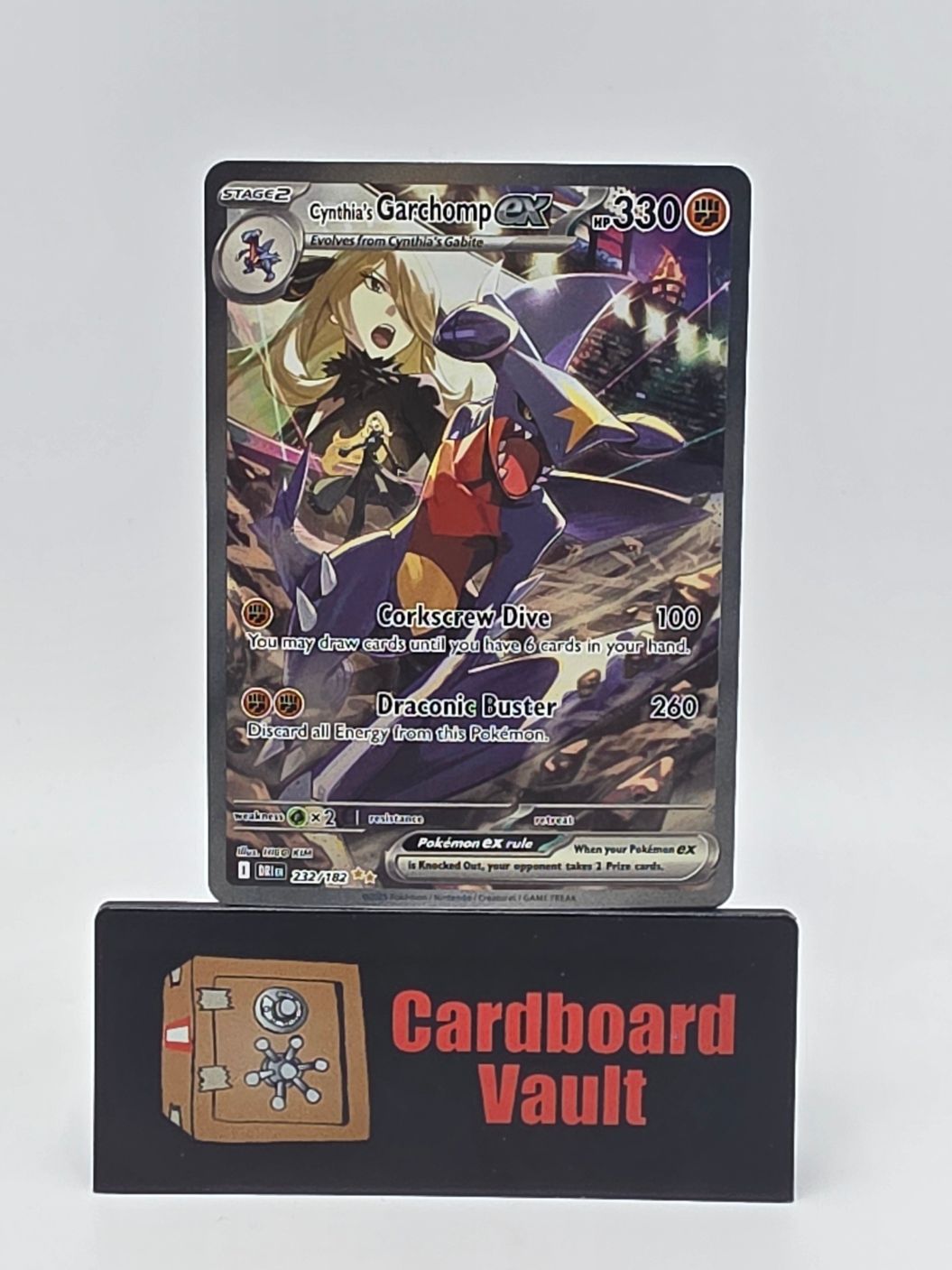 2025 Pokémon Cynthias Garchomp ex Full Art 232/182