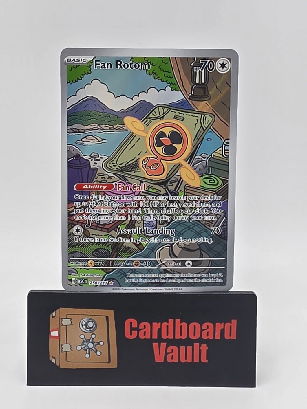 2026 Pokémon Fan Rotom Full Art 250/217