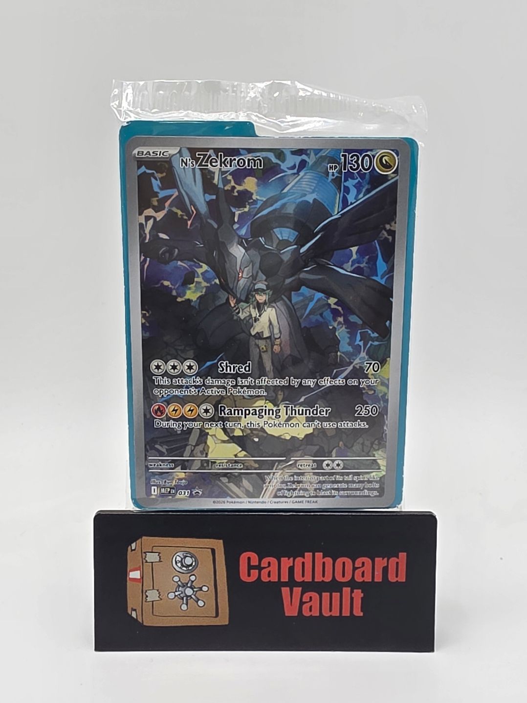 2026 Pokémon Sealed Ns Zekrom Black Star Promo 031