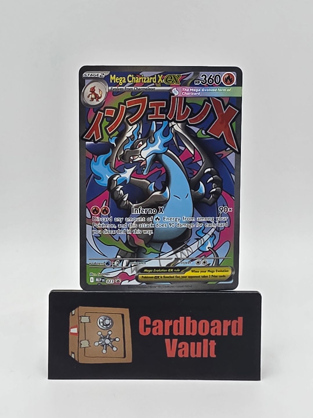 2025 Pokémon Mega Charizard X ex Black Star Promo 023