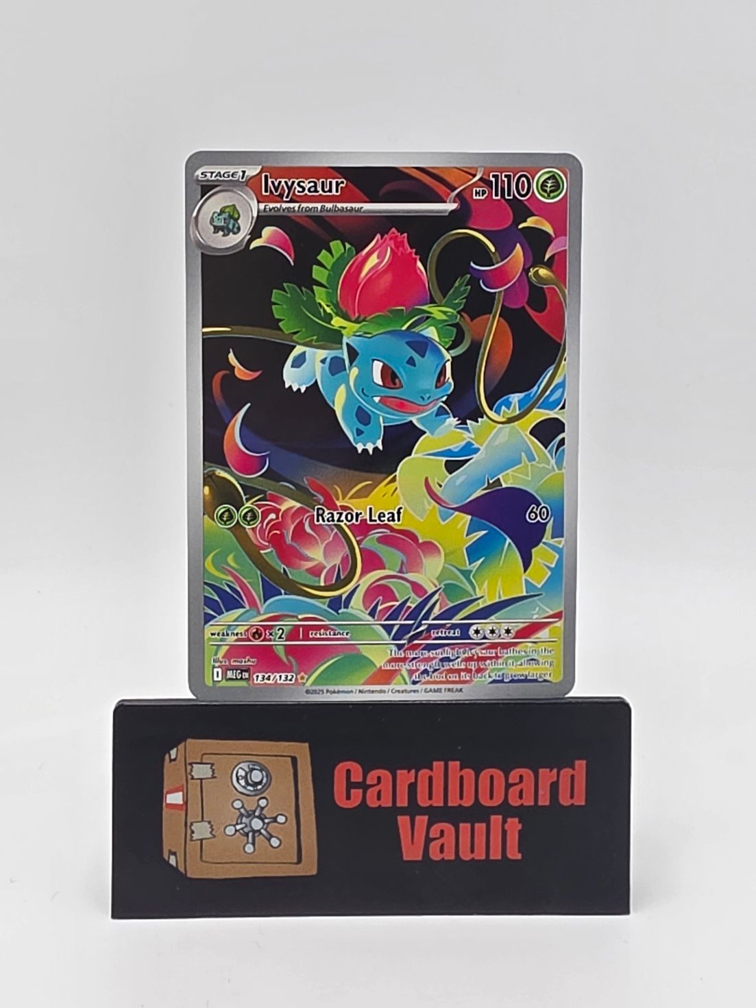 2025 Pokémon Ivysaur Full Art 134/132