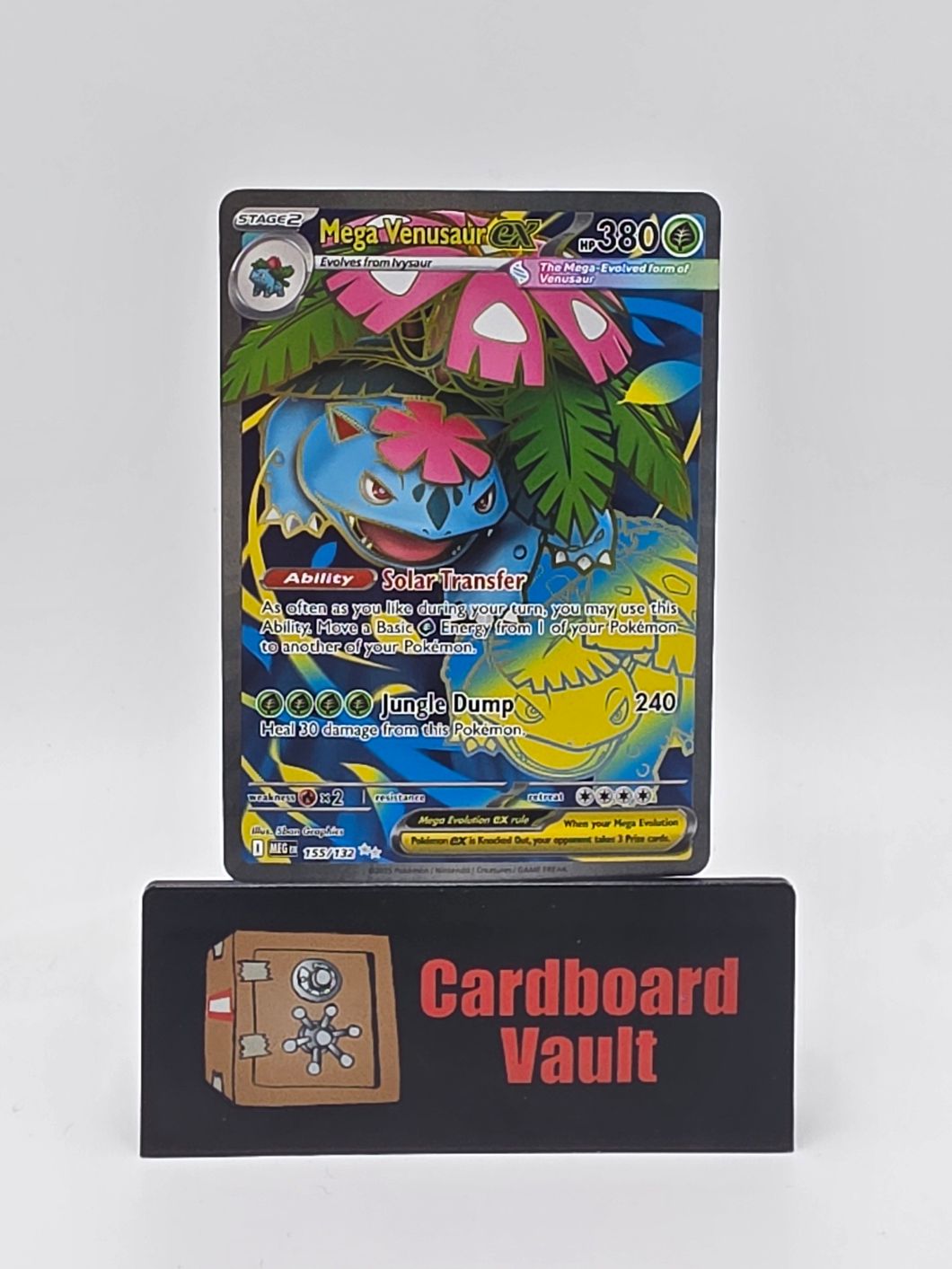 2025 Pokémon Mega Venusaur ex Full Art 155/132