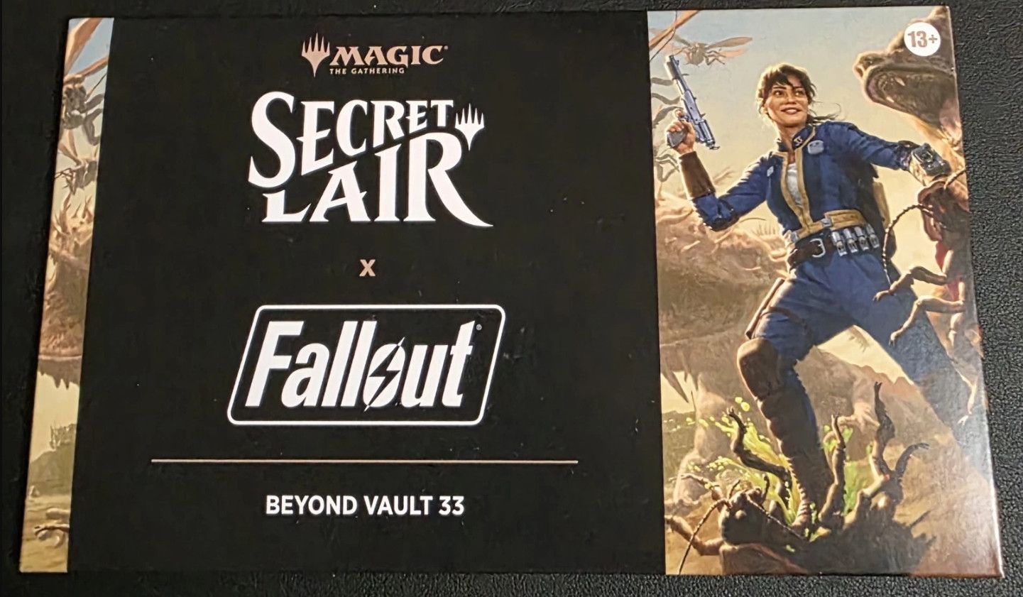 Magic the Gathering Secret Lair X Fall Out Beyond Vault 33 Non Foil