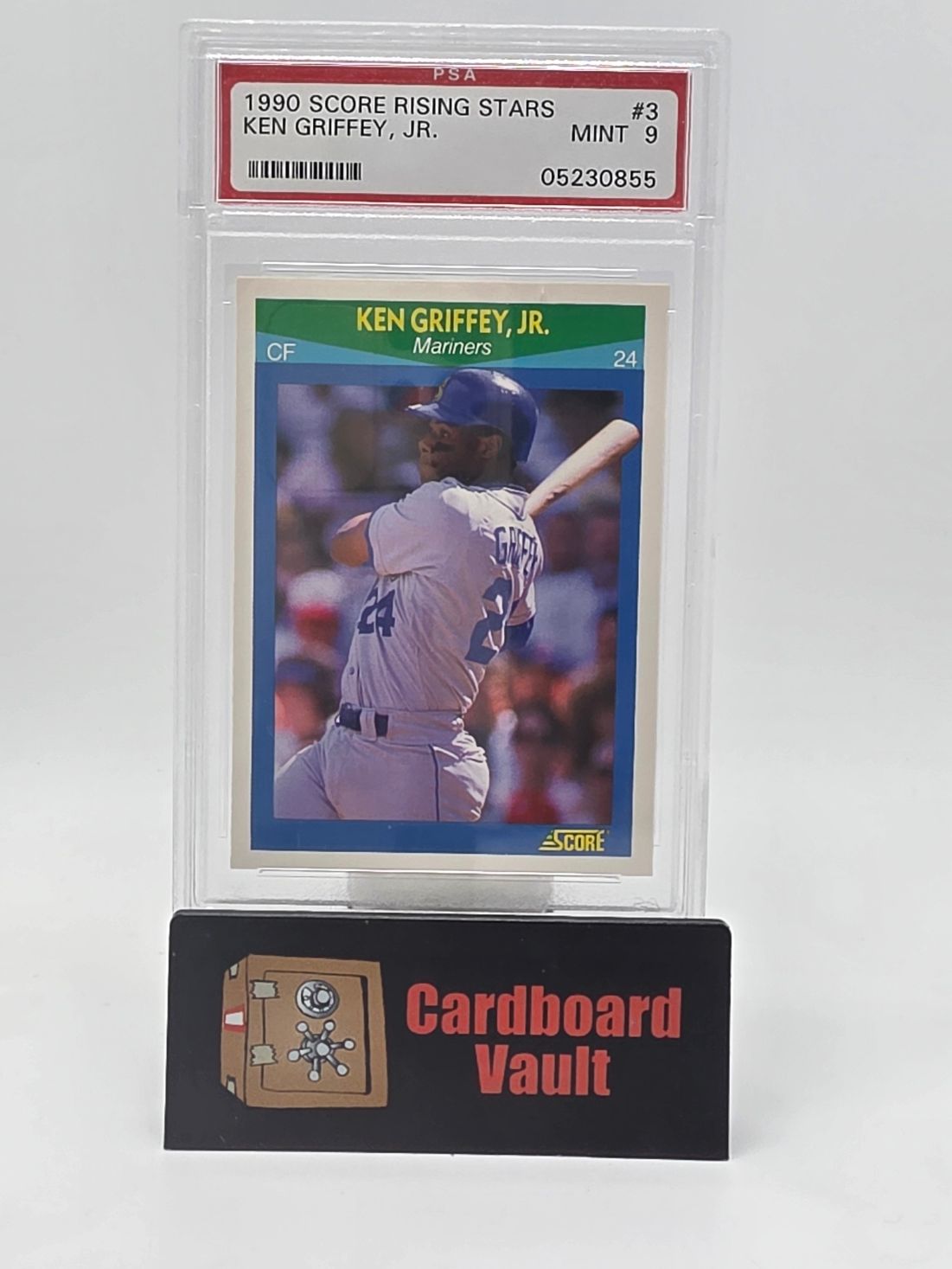 1990 Score Ken Griffey Jr Rising Stars #3 PSA 9 05230855