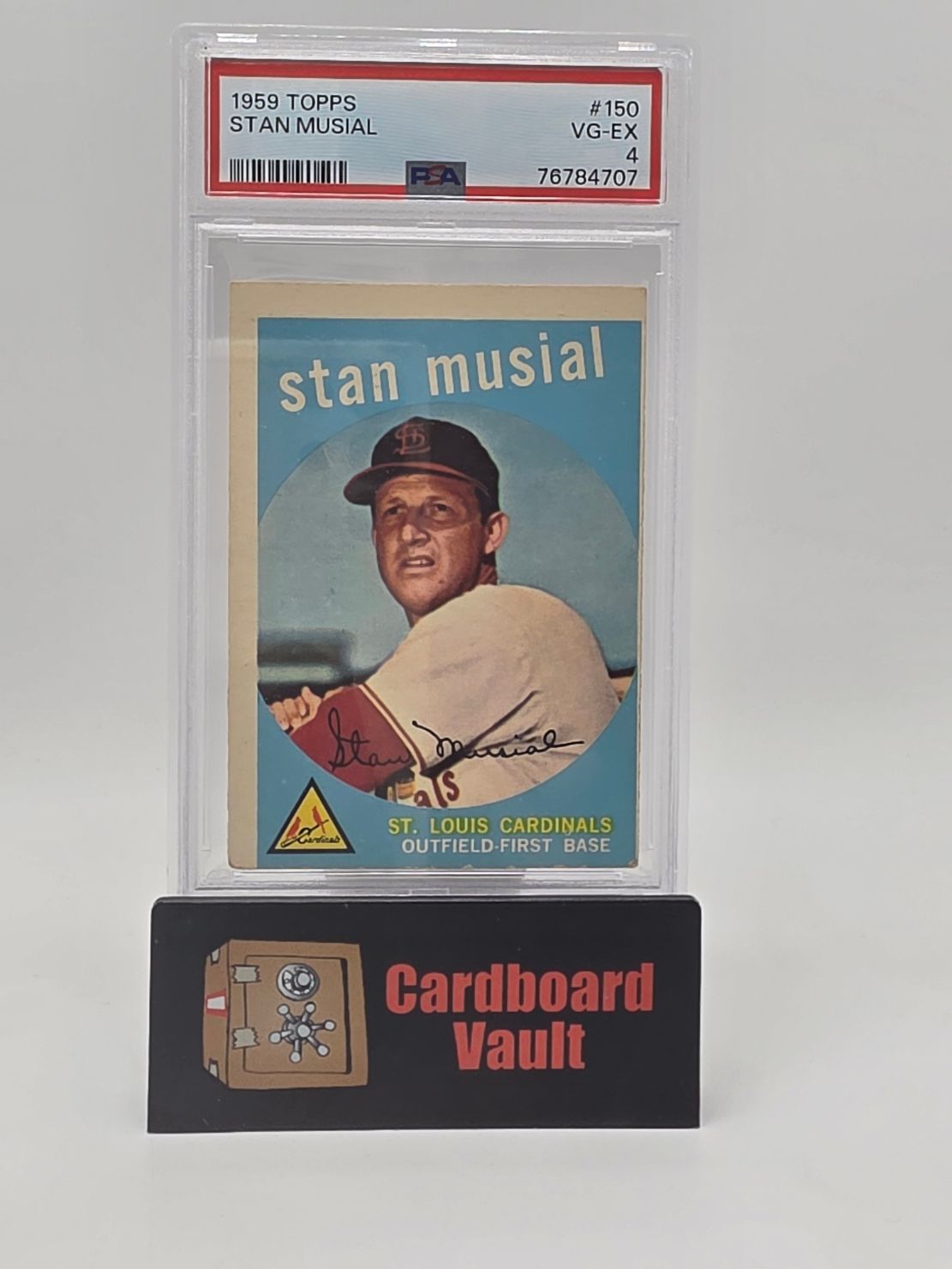 1959 Topps Stan Musial #150 VG-EX PSA 4 76784707