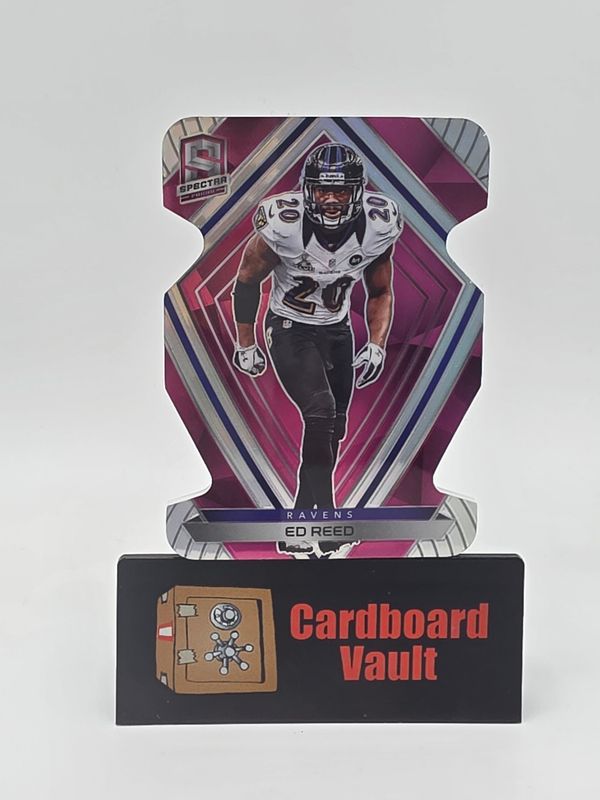 2020 Spectra Ed Reed #5 Pink Die Cut 17/20