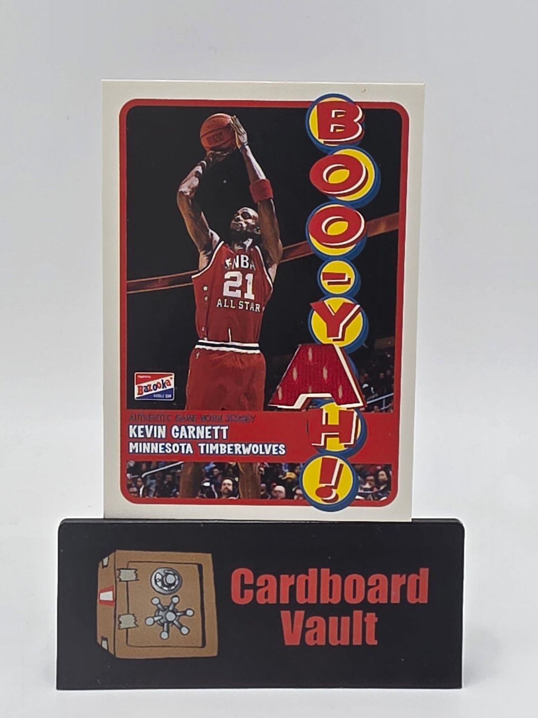 2003 Topps Kevin Garnett Boo-Yah! Patch #BBY-KG