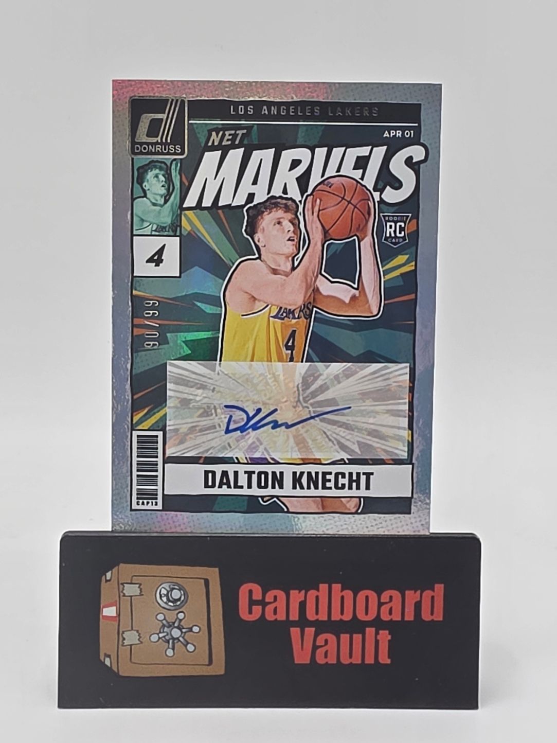 2024-25 Donruss Dalton Knecht Net Marvels Autograph #NMS-DKL 90/99
