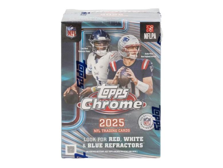 2025 Topps Chrome Football Value Box